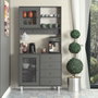 Hanah Home Armario Multiusos Grano 96 - Anthracite
